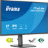 iiyama ProLite monitor XB2793HSU-B1 Height Adjustable, 27" IPS, 120Hz, Black, 4-side slim bezel and C energy class, HDMI, Display Port, USB Hub