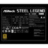 Asrock 1200W Steel Legend SL-1200G PSU, Fully Modular, 80+ Gold, Cybenetics Platinum & Lambda A, ATX 3.1, PCIe 5.1