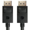 DisplayPort (M) to DisplayPort (M), DisplayPort 2.1, 1m, 8K60Hz Support, 2K240Hz (2560 x 1440) Support, UHBR10, 16k30Hz Support, 1080p Support 360Hz, Black