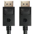 DisplayPort (M) to DisplayPort (M), DisplayPort 2.1, 1m, 8K60Hz Support, 2K240Hz (2560 x 1440) Support, UHBR10, 16k30Hz Support, 1080p Support 360Hz, Black