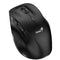 GENIUS Ergo 8230S Easy Ergonomic Wireless Silent Mouse, 2.4 GHz wireless, 6 buttons, Quiet click, less noise, DPI button: 800 / 1200 / 1600 (default) dpi - Black
