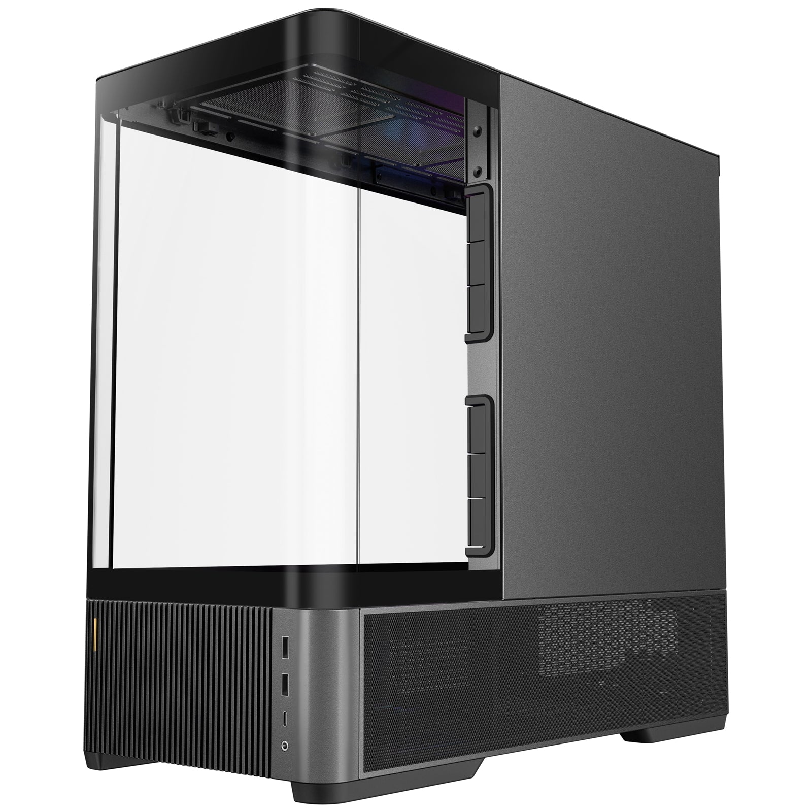 ANTEC Constellation C6 AirAntec Mid-Tower Gaming PC Case - 2 x 120mm PWM Reverse fans, 1 x 140 PWM fan at rear, Curved Glass Desgin with 3-sided Tempered Glas, ATX/Micro-ATX/ITX - White