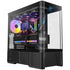 ANTEC Constellation C6 AirAntec Mid-Tower Gaming PC Case - 2 x 120mm PWM Reverse fans, 1 x 140 PWM fan at rear, Curved Glass Desgin with 3-sided Tempered Glas, ATX/Micro-ATX/ITX - White