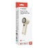 Verbatim (32343) Cool 'n' Go Ice Touch Handheld Fan - White/Silver