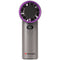 Verbatim (32342) Cool 'n' Go Ice Touch Handheld Fan - Grey/Purple