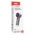 Verbatim (32342) Cool 'n' Go Ice Touch Handheld Fan - Grey/Purple