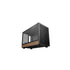 DeepCool CH260 Micro-ATX Mini Tower PC Gaming Case, Wood, Tempered Glass Side Panel USB Type-C High Airflow Supports ATX PSU & RTX GPUs Black