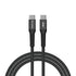 Verbatim (31859) Sync & Charge USB-C to USB-C 60W Magnetic Cable 120cm Black, Supports PD 3.0 and QC 3.0