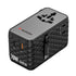 Verbatim (30186) Charge 'n' Travel 70W 2C Retractable Universal Travel Adapter Black, Fast Charging up to 70W