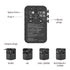 Verbatim (30190) Charge 'n' Travel 170W Universal Travel Adapter Black, Charge Up To 6 Devices AT Once