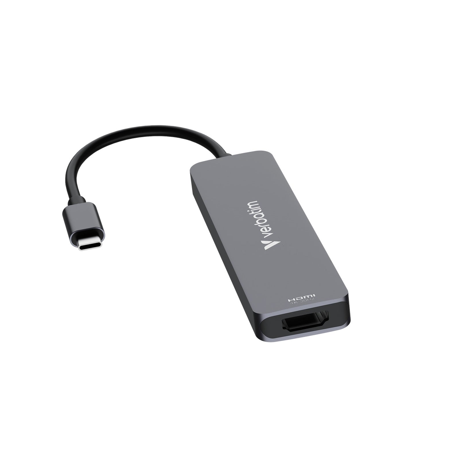 Verbatim (32156) USB-C Essentials Multiport Hub 6 Port With Card Reader, Supports Up To 100W Power Delivery, SD/MicroSD Slots Supports Read / Write Speeds Of Up To 40MB/s and 30MB/s