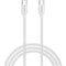 Verbatim (32391) Essentials Sync & Charge USB-C to C Cables (2 pack) Black & White, 1m, 60W PD, 480Mbps, USB Power Delivery 3.0 Supports Up To 60W Fast Charging