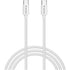 Verbatim (32391) Essentials Sync & Charge USB-C to C Cables (2 pack) Black & White, 1m, 60W PD, 480Mbps, USB Power Delivery 3.0 Supports Up To 60W Fast Charging