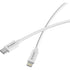 Verbatim (32392) Essentials Sync & Charge USB-C to Lightning Cables (2 pack) Black & White, 1m, 27W PD, 480Mbps, USB Power Delivery 3.0 Supports Up To 27W Charging Power