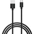 Verbatim (32393) Essentials Sync & Charge USB-A to C Cables (2 pack) Black & White,1m,18W QC, 480Mbps, Quick Charge 3.0 Support Up To 18W Charging