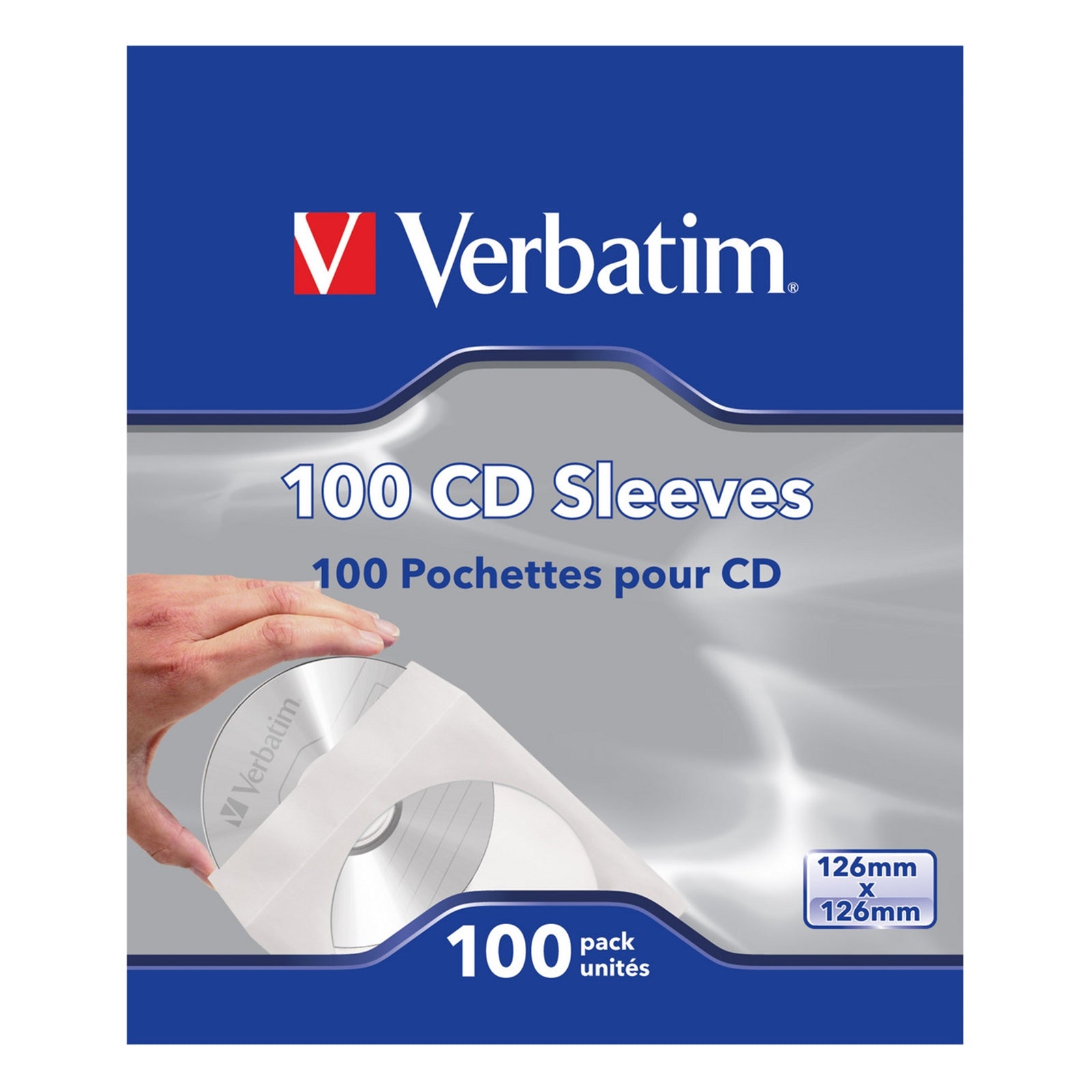 Verbatim (49976) CD Paper Sleeves 100-Pack