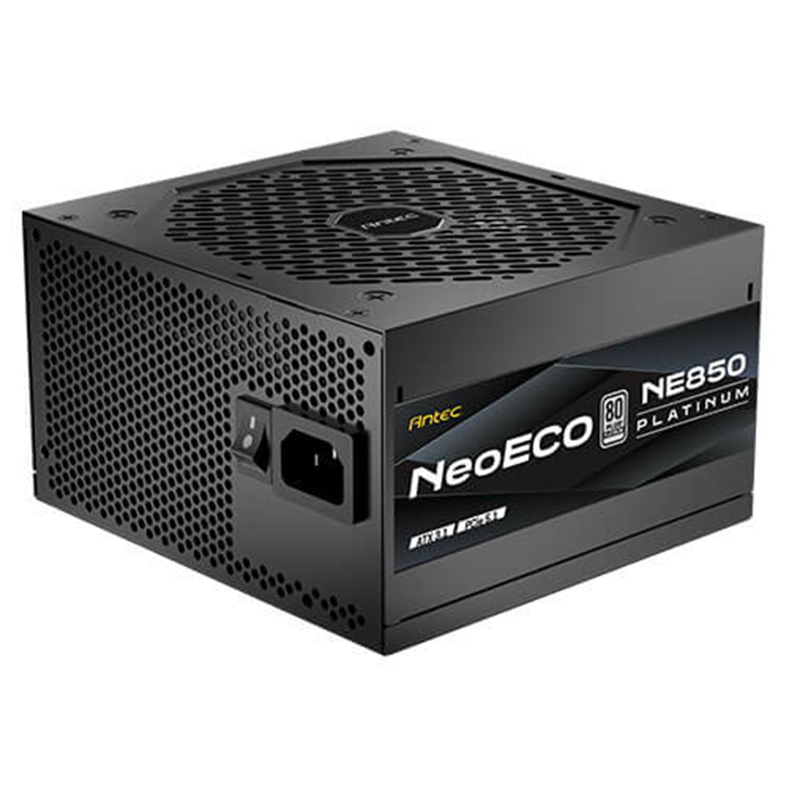 Antec NE850 Platinum NeoEco 850W Fully -Modular ATX 3.1 Power Supply, PCIe 5.1 Ready with 12V 2x6 Connector, 80 Plus Platinum Certified, 120mm FDB Silent Fan, 10-Year Warranty