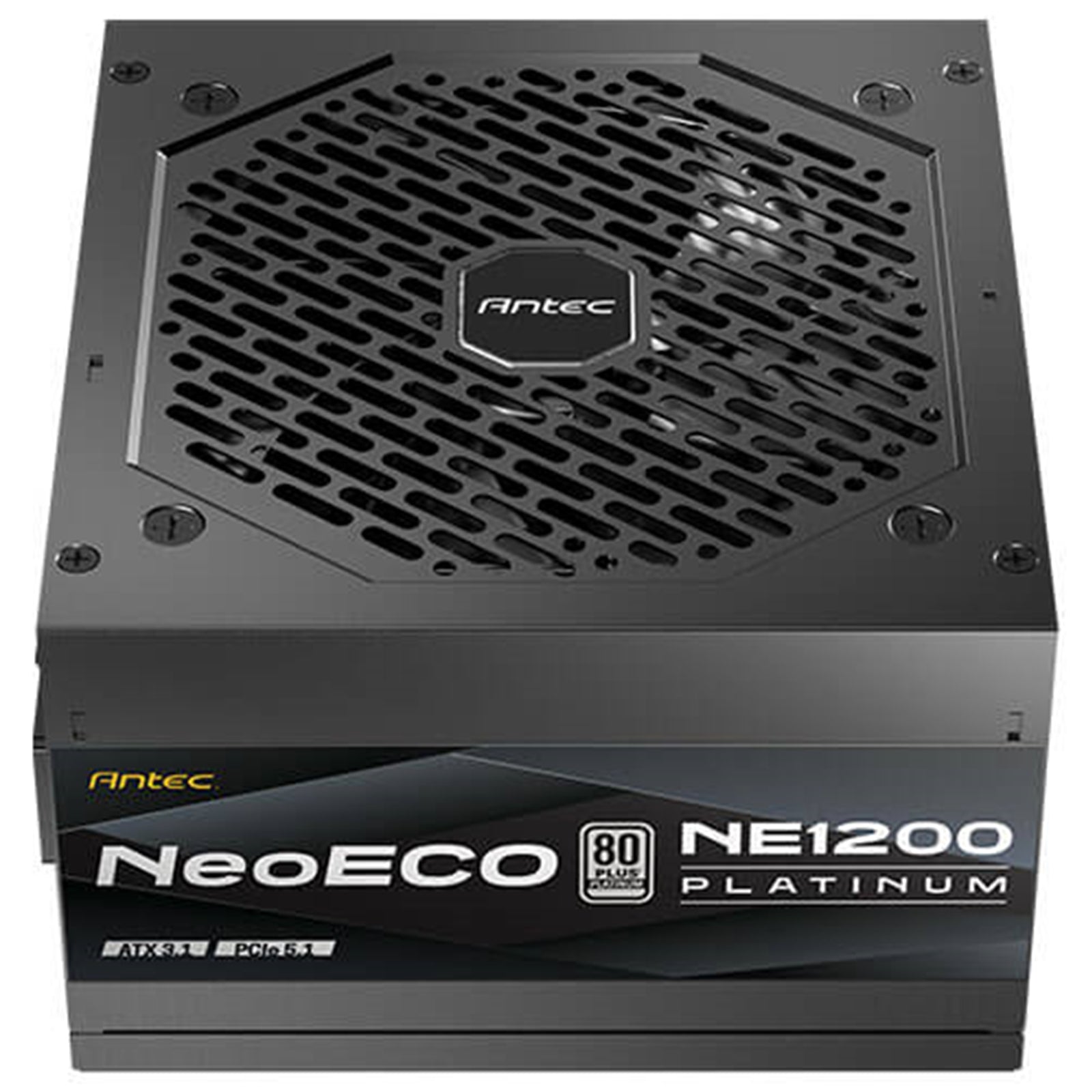 Antec NE1200 Platinum NeoEco 1200W Fully -Modular ATX 3.1 Power Supply, PCIe 5.1 Ready with 12V 2x6 Connector, 80 Plus Platinum Certified, 120mm FDB Silent Fan, 10-Year Warranty