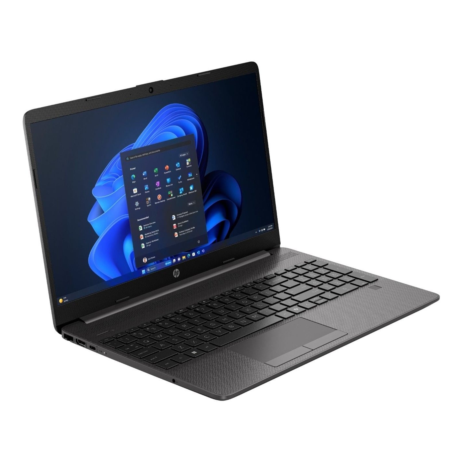 HP 250R G9 C38LHAT#ABU Laptop, 15.6 Inch Full HD 1080p Screen, Intel Core i3-1315U, 8GB RAM, 256GB SSD, Intel UHD Graphics, Windows 11 Home