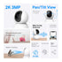 TP-Link Tapo C210P2 Pan/Tilt Home Security Wi-Fi Camera, 2-Pack