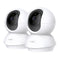 TP-Link Tapo C200P2 Pan/Tilt Home Security WiFi Camera, 2-Pack