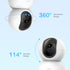 TP-Link Tapo C200P2 Pan/Tilt Home Security WiFi Camera, 2-Pack