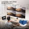 VonHaus Quad Monitor Stand for 13-32" Screens, Four Screen Monitor Desk Mount, Height Adjustable, Easy Assemble Stand with Full Tilt, Rotation & Swivel Arms, VESA 75x75 & 100x100mm