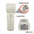 Verbatim Cool 'n' Go Ice Touch Mini Handheld Fan White / Silver