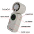 Verbatim Cool 'n' Go Ice Touch Mini Handheld Fan White / Silver