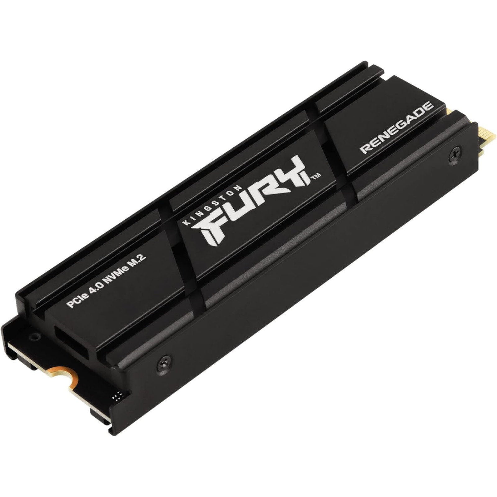 Kingston FURY Renegade SFYRSK/1000G 1TB M.2 NVMe PCIe Gen4 SSD, 7300MB/s Read, 6000MB/s Write, PlayStation 5 Compatible, 2280 Size, 5 Year Warranty, Heatsink