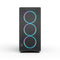 Fractal Design Epoch XL RGB Black E-ATX/ATX Mid Tower PC Case, Light-Tint Tempered Glass, 3 x 140mm Momentum RGB Fans, USB-C 20Gbps, 360mm Radiator Support, 425mm GPU Clearance