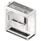 HAVN HVN-CA-HS420-05 mid tower PC case with UniSheet glass, spacious interior, supports large GPUs, multiple fan options.