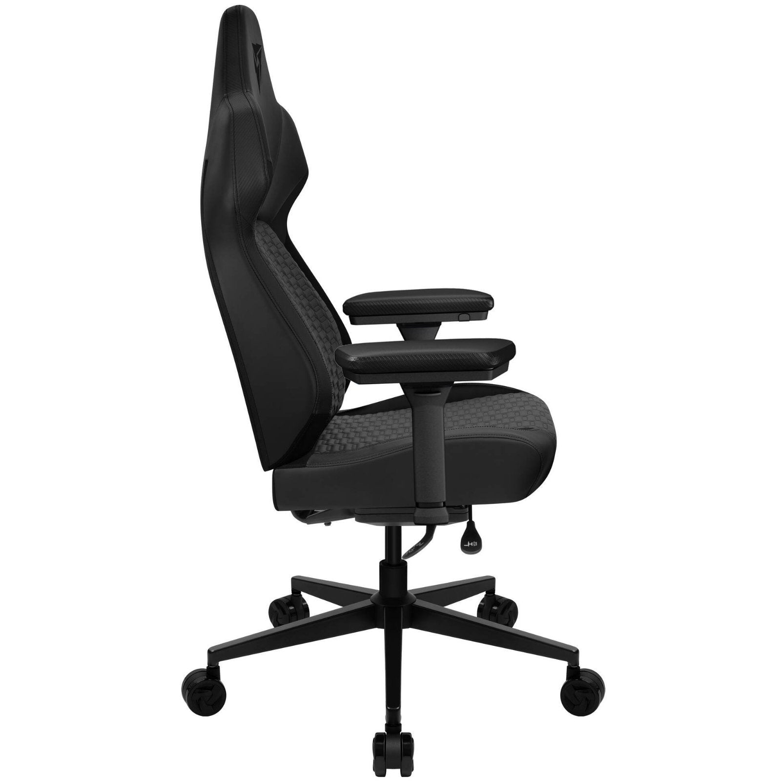 Thunder X3 TX3 CORE smart gaming chair in racer black with ergonomic design and adjustable features.