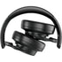 Verbatim TruSound Pro Bluetooth ANC headset with black design, showing ear cups and controls for premium wireless audio.