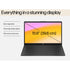 Hewlett Packard 15.6-inch Full HD laptop with Intel Core 3, 8GB RAM, 512GB SSD, Intel graphics, Windows 11 Home, front view.