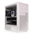 Thermaltake Retro 360 TG Mid Tower ATX PC case with beige retro front panel, tempered glass side, supports 360mm AIO cooling.