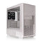 Thermaltake Retro 260 TG Micro Tower ATX PC case in beige with retro front panel and tempered glass side, supports 280mm AIO cooling.