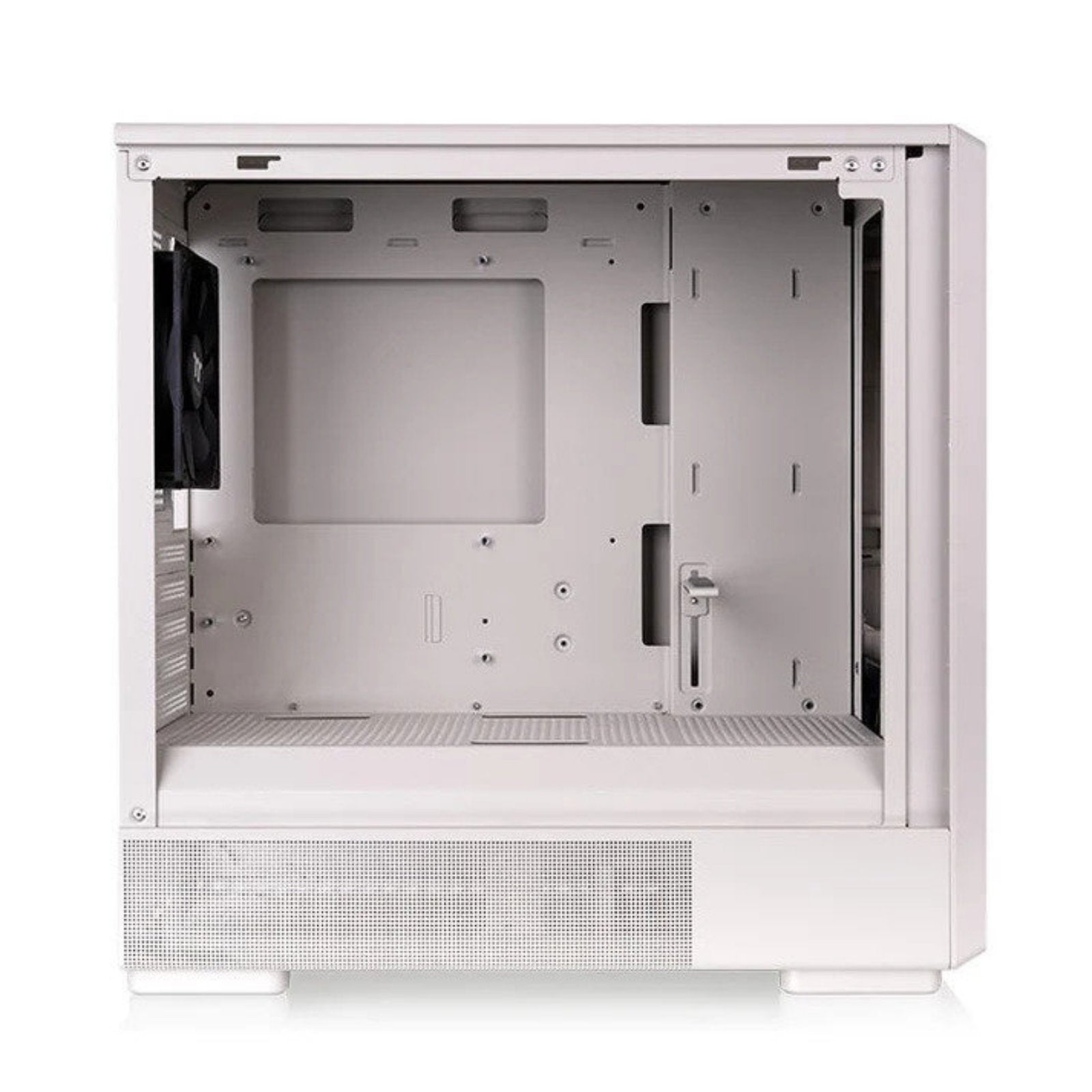 Thermaltake Retro 260 TG beige micro tower ATX PC case with retro front panel, tempered glass side, supports 280mm AIO cooling.