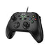 GENIUS GX-21UV USB gamepad with vibration feature, black gaming controller with ergonomic design and button layout.