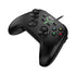 Genius GX-21UV USB gamepad with vibration technology, black gaming controller with ergonomic design and multiple buttons.