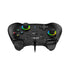 GENIUS GX-23UV USB RGB gamepad with vibration features, showing colorful illuminated buttons and ergonomic design.