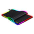 Genius GX-PAD 800S RGB gaming mouse pad, large spill-resistant soft extended pad with glowing LED lighting, 800x300mm size.
