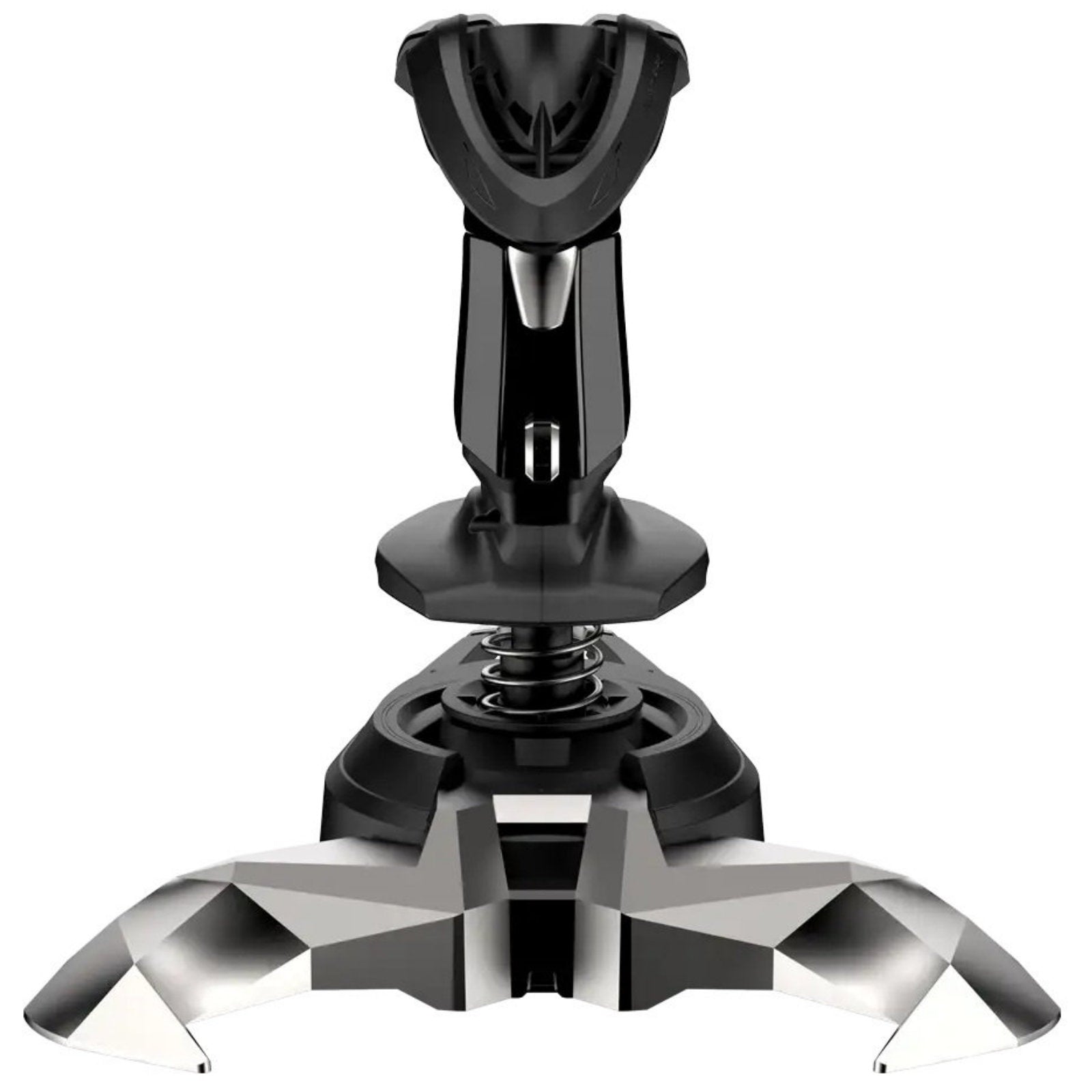 Genius MaxFire F27 USB Flight Joystick with 4 axes and 12 buttons, non-slip grip, designed for PC flight simulator accessories
