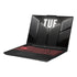ASUS TUF A16 gaming laptop with 16-inch display, AMD Ryzen 7, 16GB DDR5 RAM, 512GB SSD, NVIDIA RTX 4050, Windows 11.