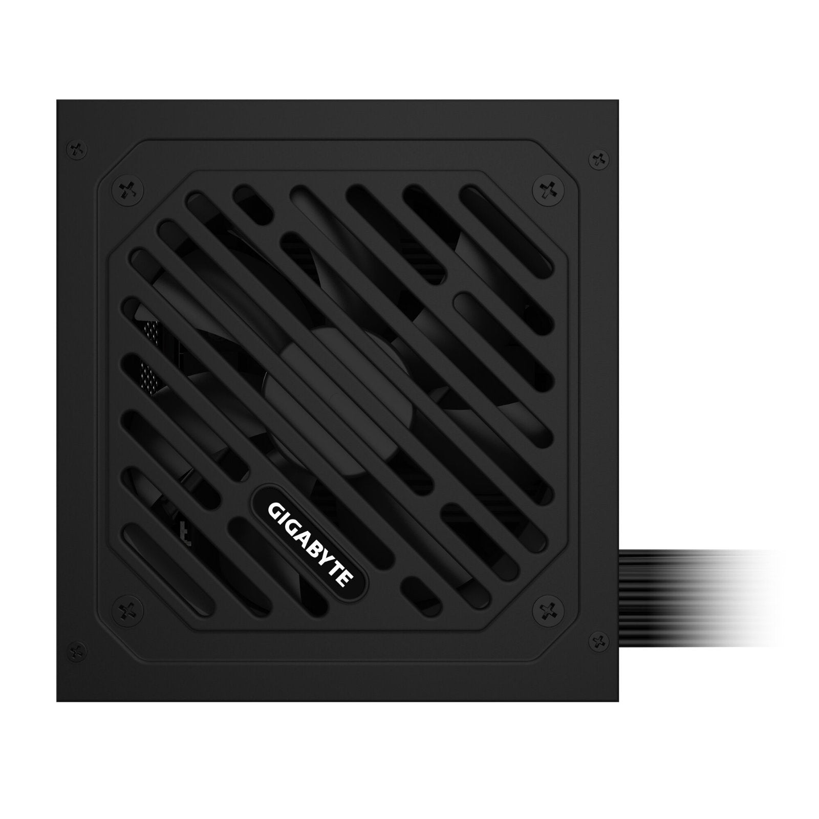 GIGABYTE P650SS 650W ATX power supply with black casing, 120mm fan, non-modular design, 80 PLUS Silver, ATX 3.0 compatible