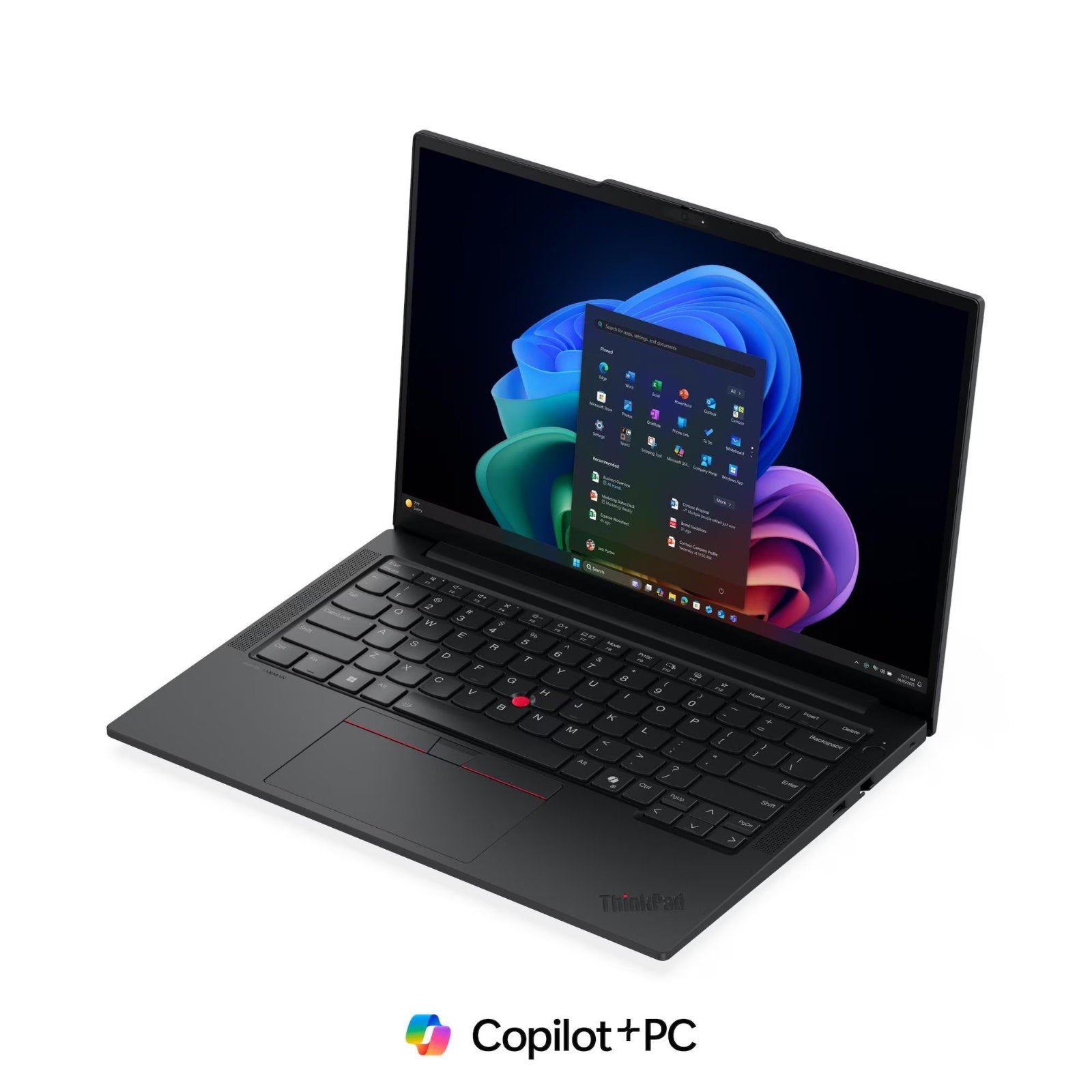 Lenovo ThinkPad E14 G7 Copilot+ laptop with 14-inch WUXGA IPS display, Intel Core Ultra 5, 16GB RAM, 512GB SSD, Windows 11 Pro