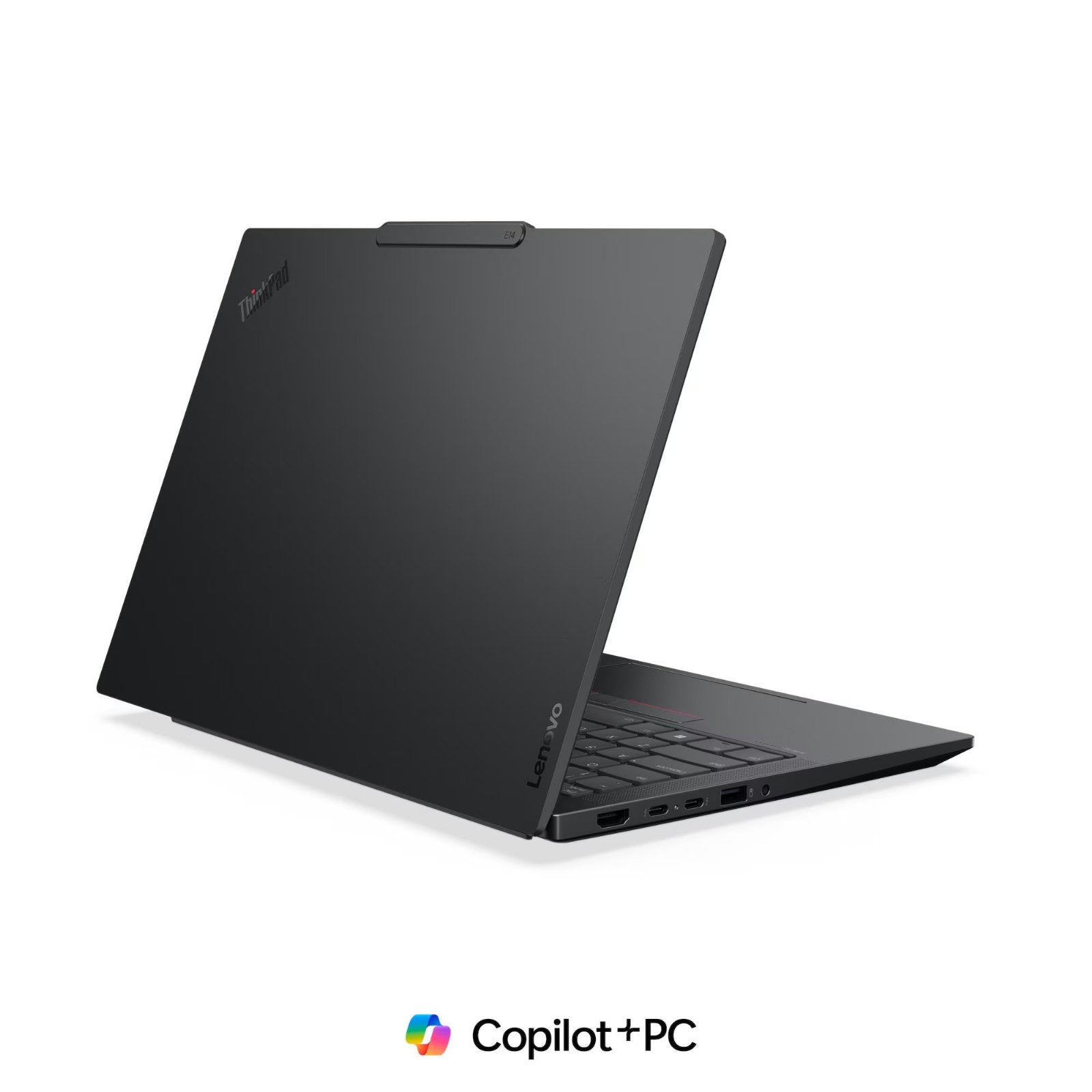 Lenovo ThinkPad E14 G7 Copilot+ laptop with 14-inch WUXGA IPS display, Intel Core Ultra 5, 16GB RAM, 512GB SSD, Windows 11 Pro