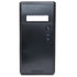 Black Fractal Design Core 1000 Micro-ATX mini tower PC case with USB 3.0 ports, showcasing its compact design and front panel features.