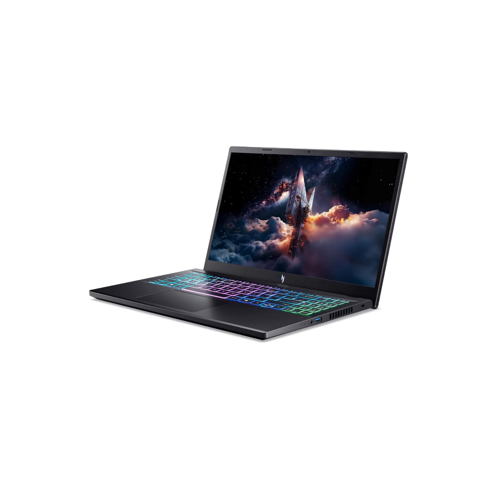 Acer Nitro V15 gaming laptop with 15.6-inch display, AMD Ryzen 5, 16GB DDR5 RAM, 512GB SSD, NVIDIA GeForce RTX 5060, Windows 11