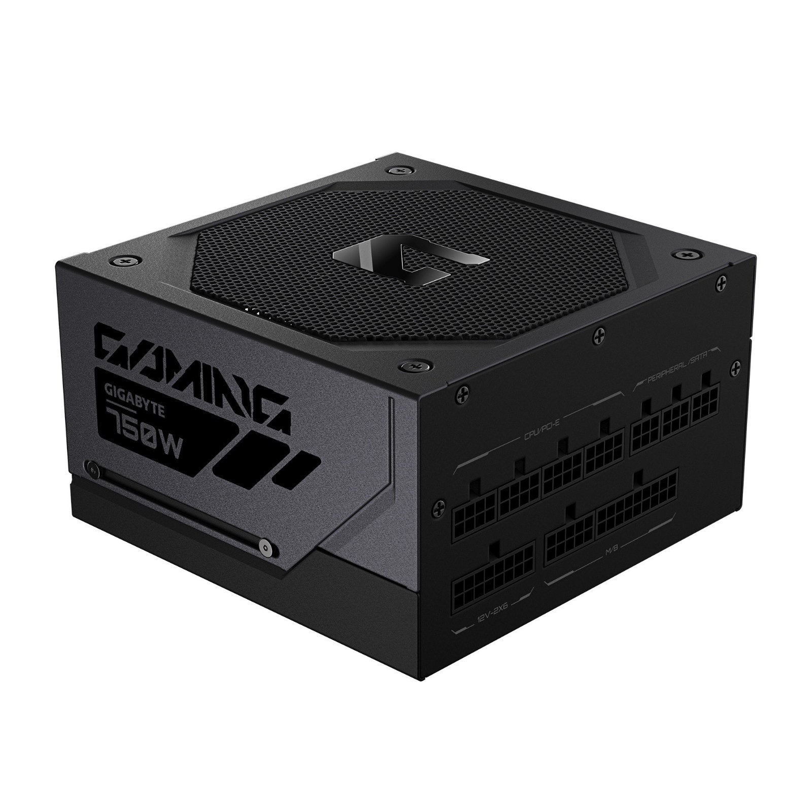 GIGABYTE GAMING 750GM PG5 750W fully modular power supply in black with 135mm smart fan and 12V-2x6 connector